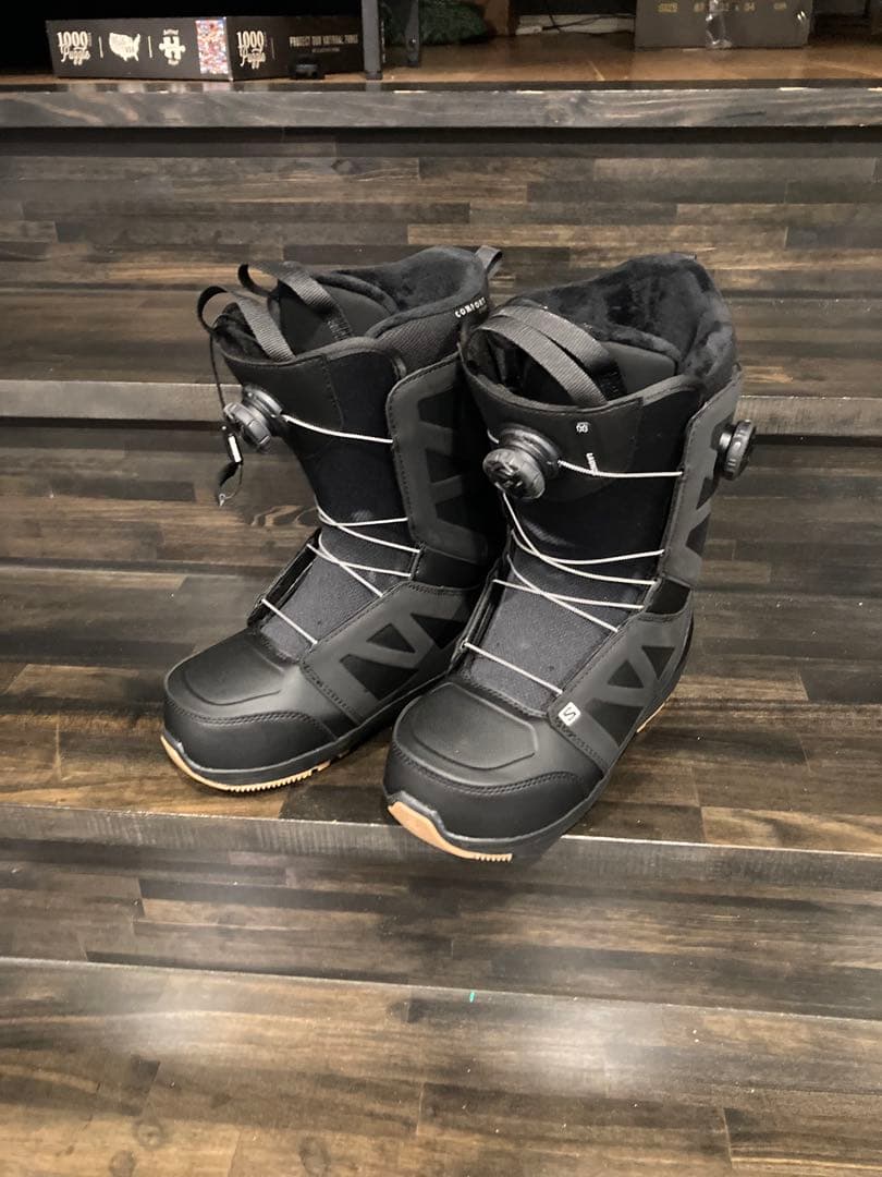 SALOMON スノーボードブーツ ブラック26.5cm ※2/19以降発送