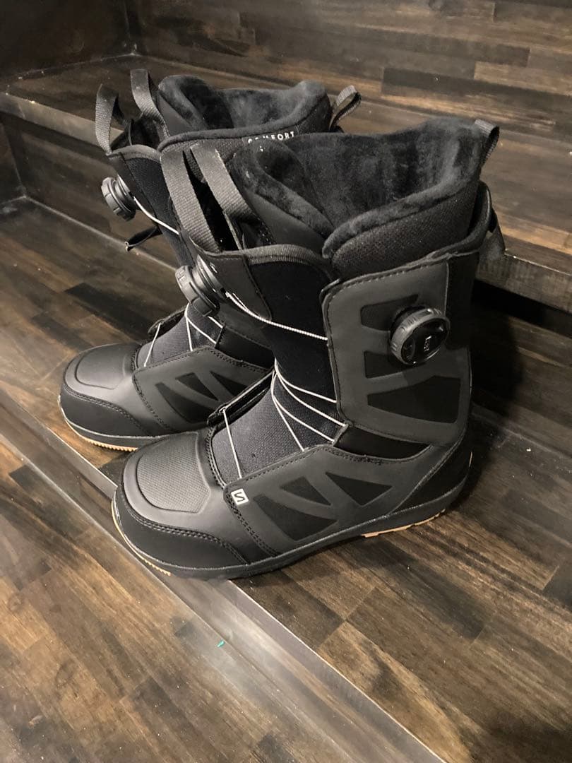 SALOMON スノーボードブーツ ブラック26.5cm ※2/19以降発送