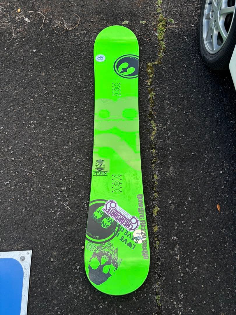 RICE28 RT7 twin モデル ライス28 RT-7スノーボード
