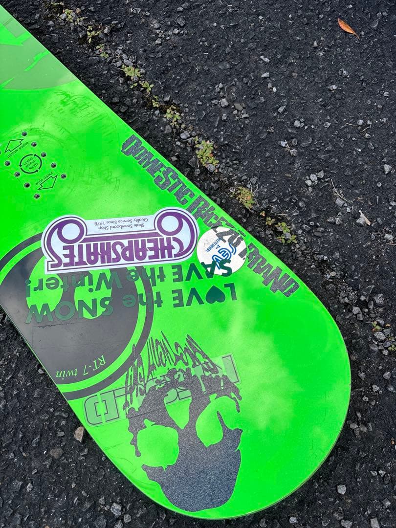 RICE28 RT7 twin モデル ライス28 RT-7スノーボード