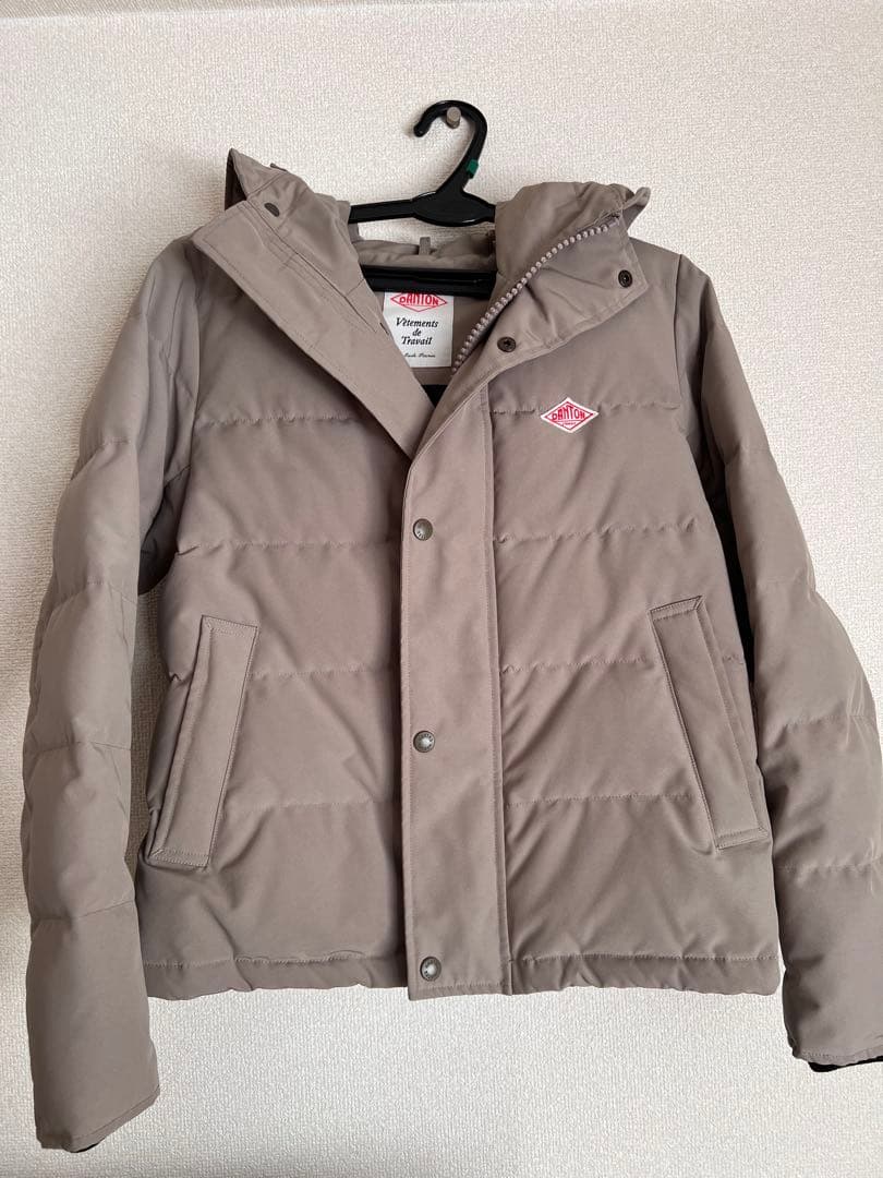 ダントンダウンジャケット ベージュ