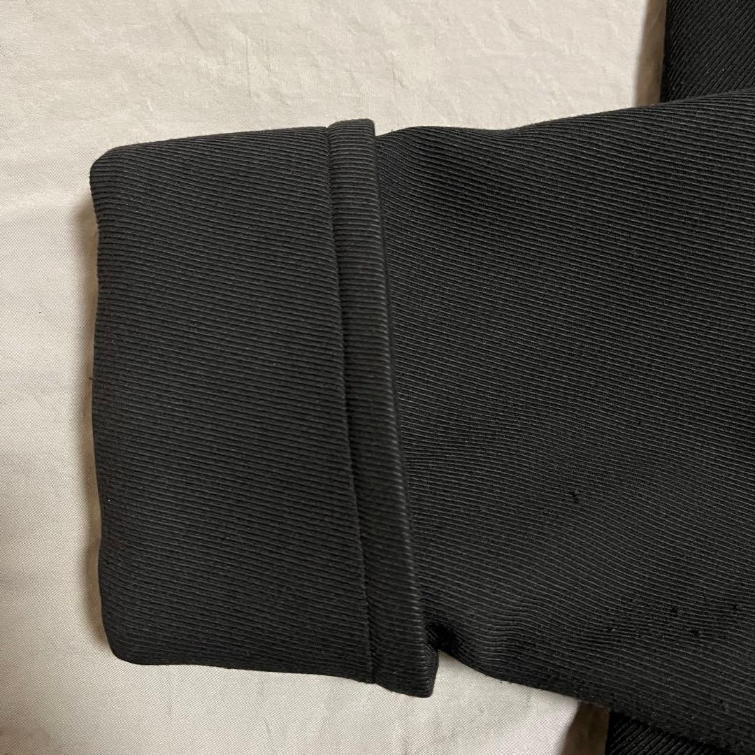 UN3D アンスリード ミドルコートロングコートドルマンコート 黒