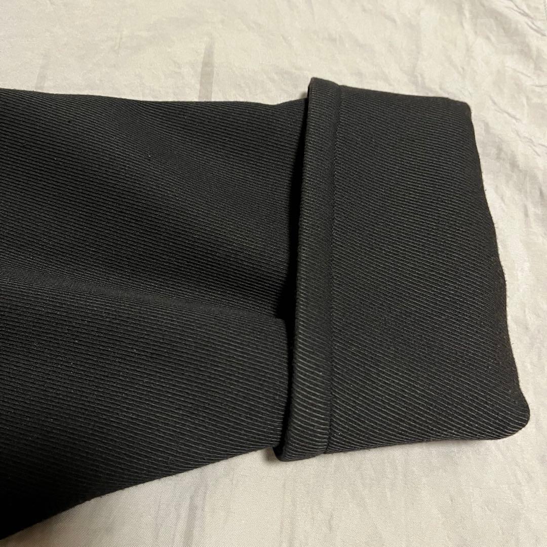 UN3D アンスリード ミドルコートロングコートドルマンコート 黒