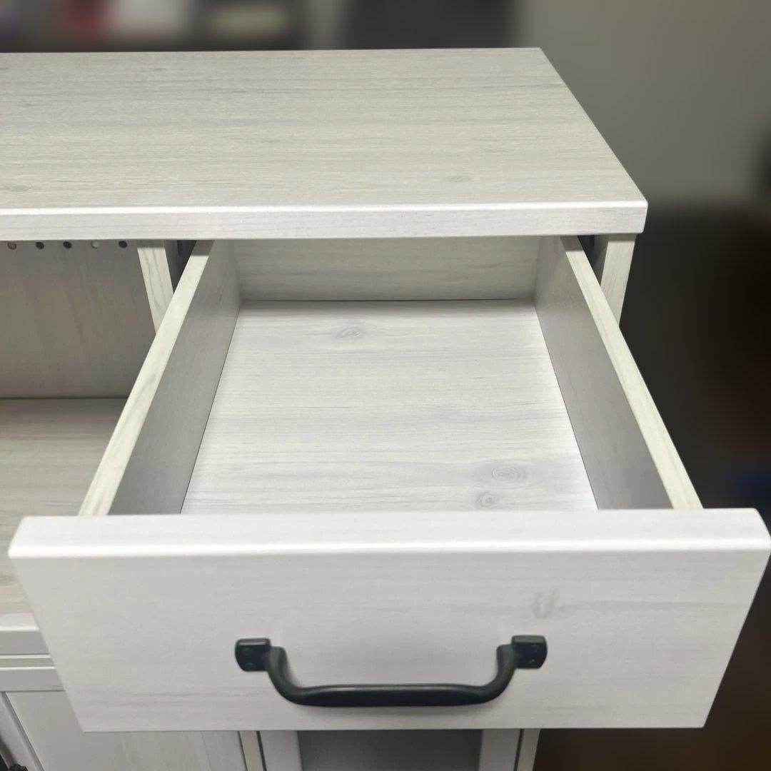 LUFFY レンジ台 レンジボード コンセント付