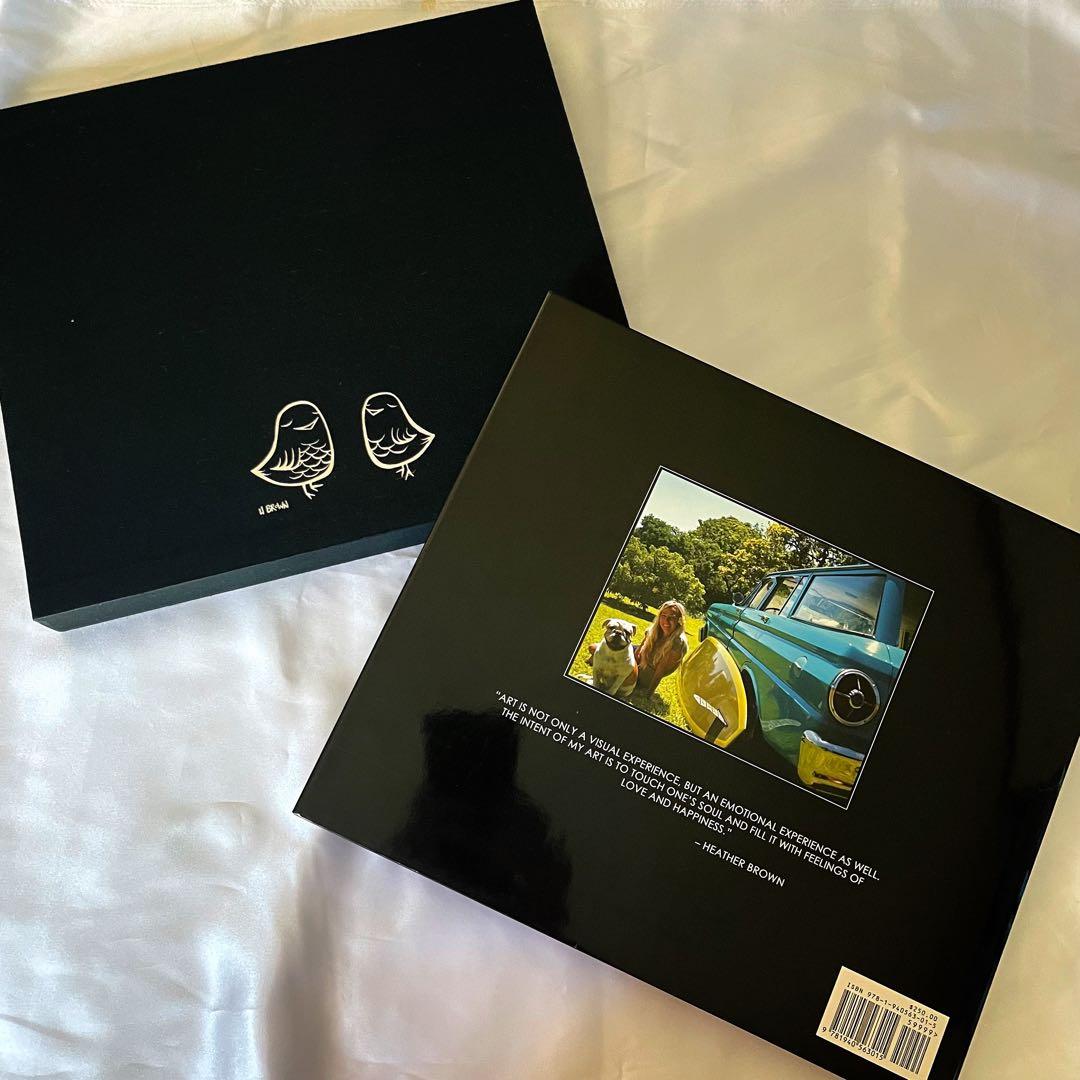 ヘザーブラウン　Heather brown Art Book 定価250ドル