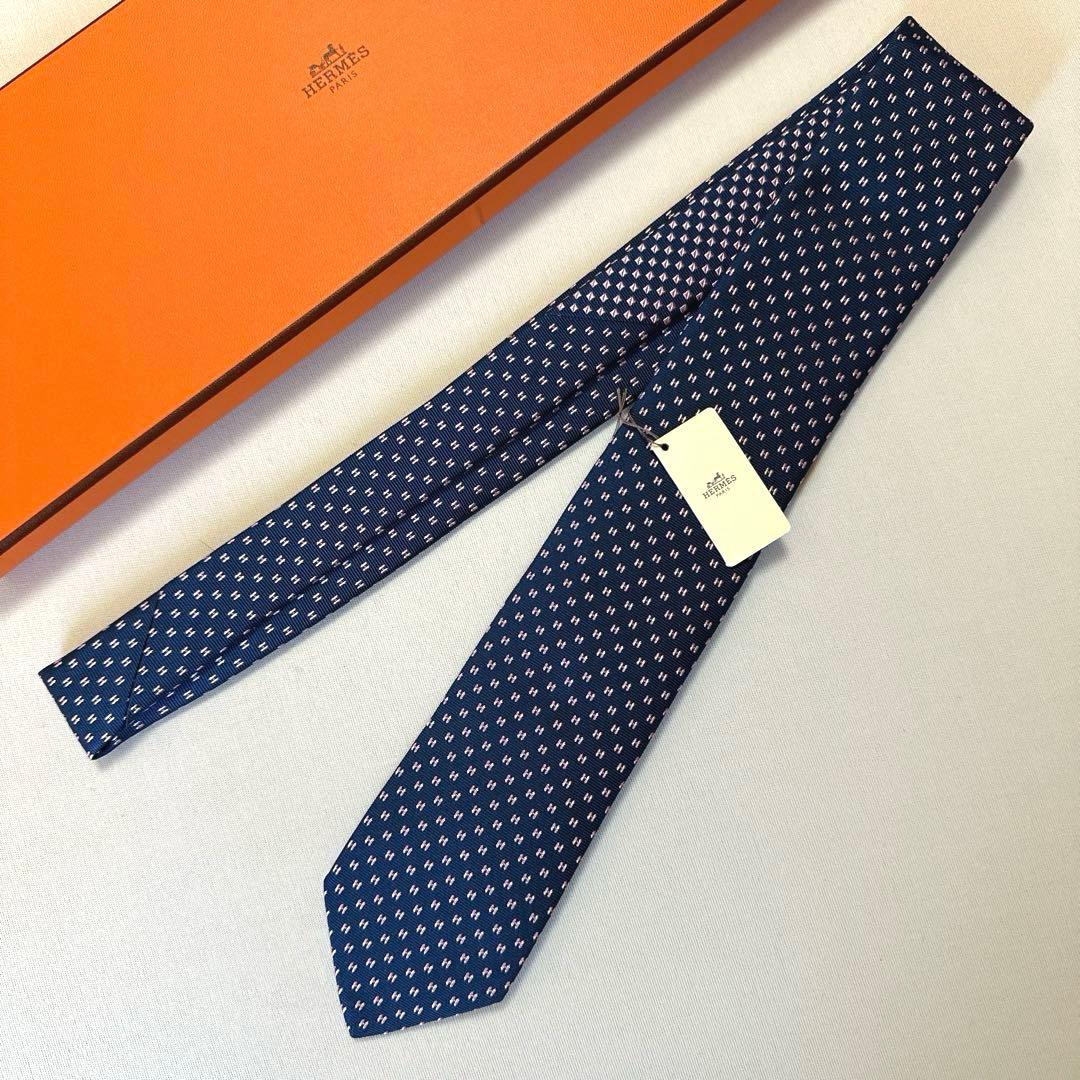 エルメス ネクタイ《Hメドール》新品 未使用