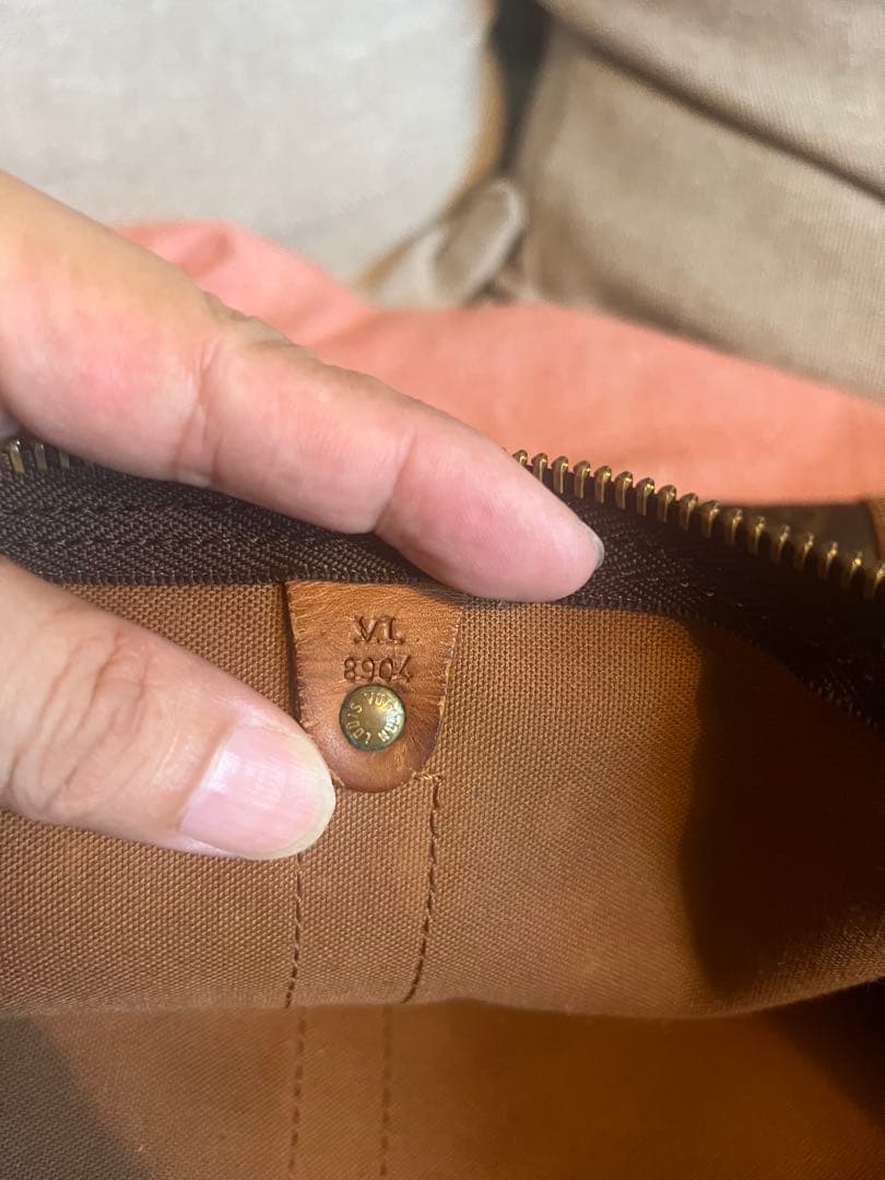 Louis Vuitton キーポル60 ボストンバッグ ブラウン