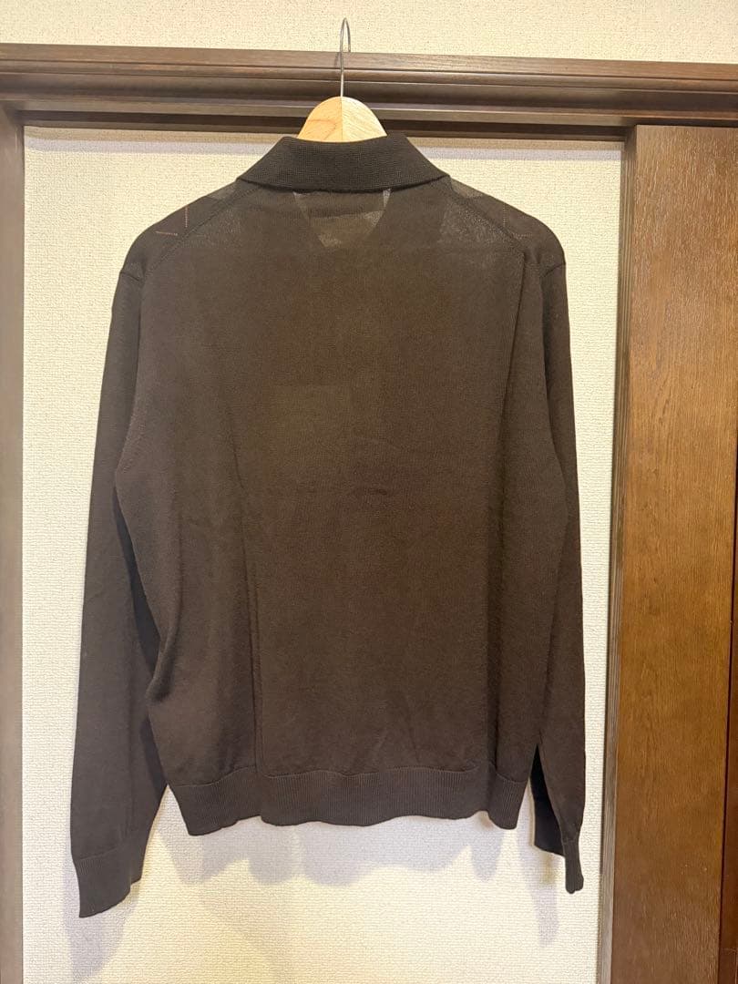 OUR LEGACY EVENING POLO アーガイル - 44 XS