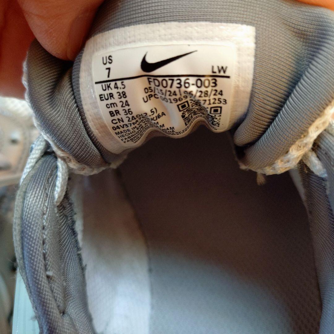 NIKE WS V2Kラン スニーカー（ホワイト/シルバー）24cm