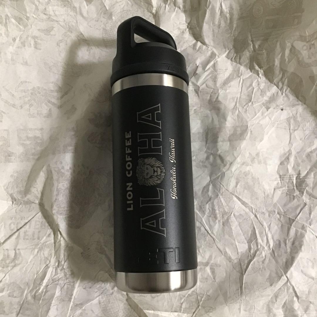 【新品　日本未発売】YETI ✖️ライオンコーヒー ステンレスボトル　ブラック