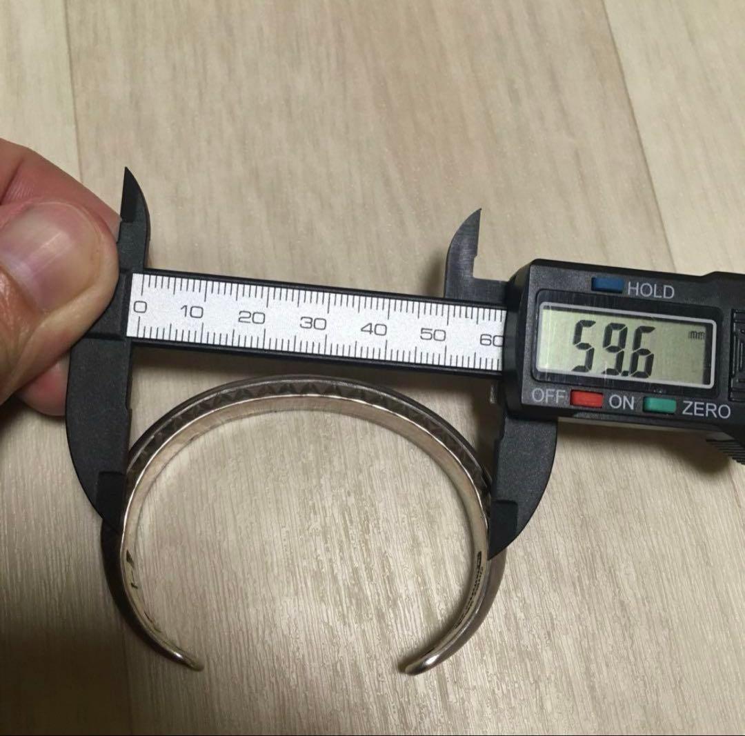 【希少】NAVAJO ORVILLE TSINNIE バングル　オーヴィル