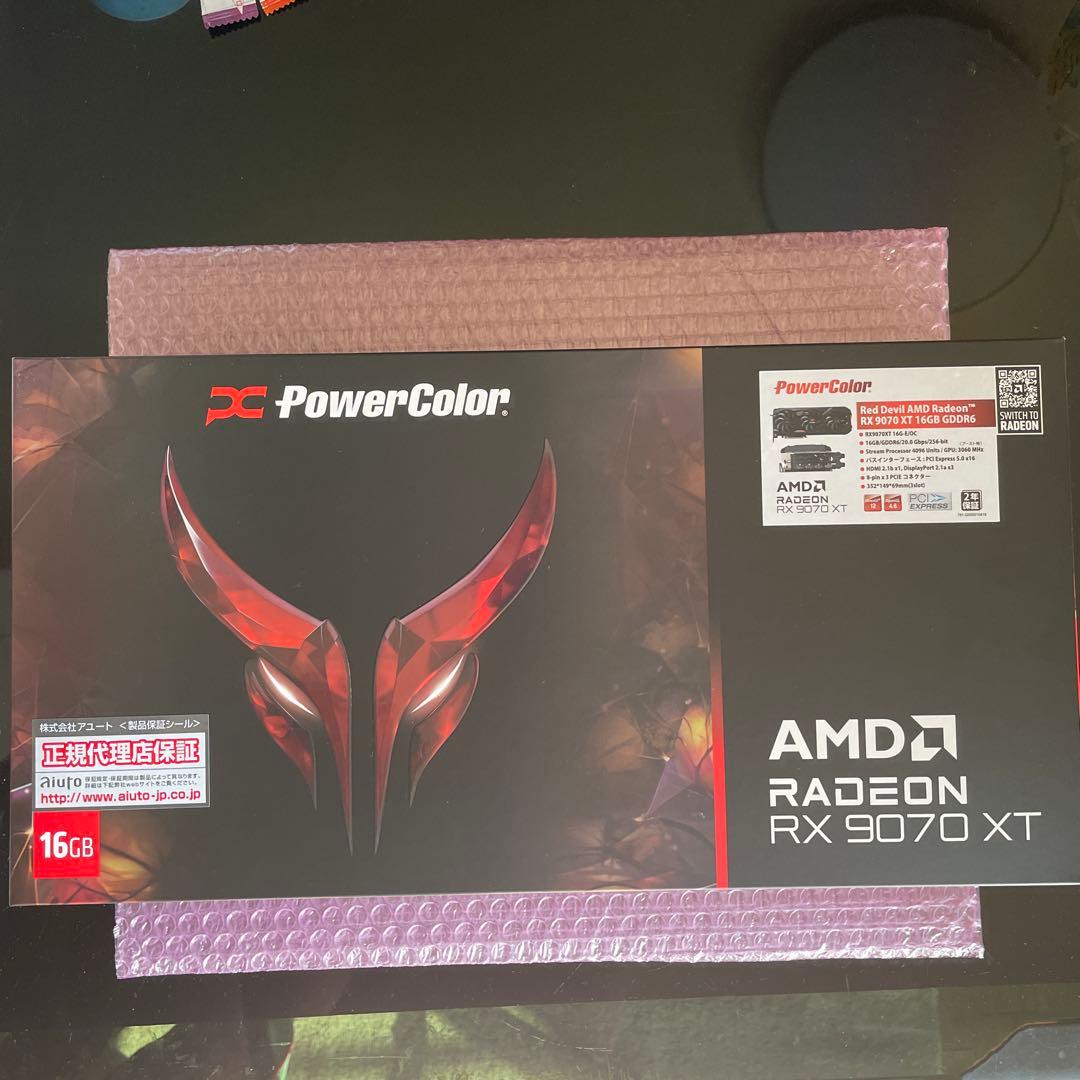 j*4様 新品PowerColor Radeon RX 9070 XT 16GB