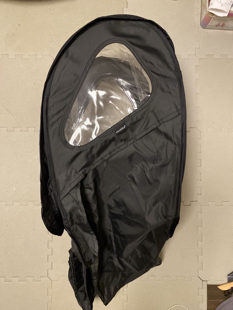 たまごスープ【極美品】ノロッカ　フロント　norokka レインカバー　黒