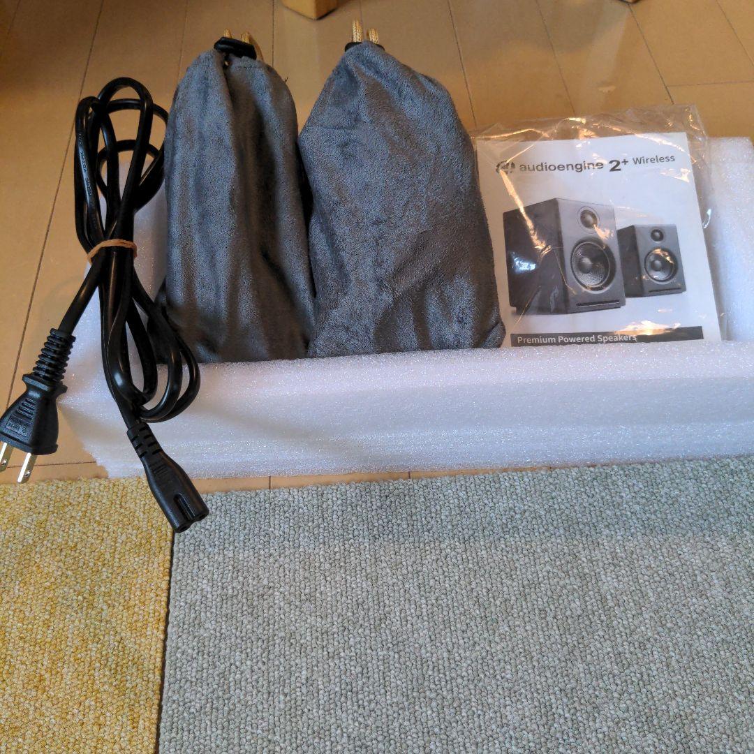 Audioengine A2+ wirelessブラック極美品　専用スタンド付き