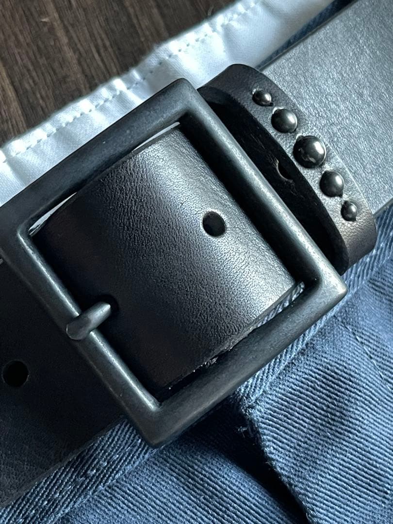 ディッキーズ874専用スタッズベルト　ミッスーリ　真鍮ダール　HTC CALEE