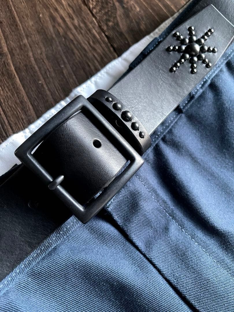 ディッキーズ874専用スタッズベルト　ミッスーリ　真鍮ダール　HTC CALEE