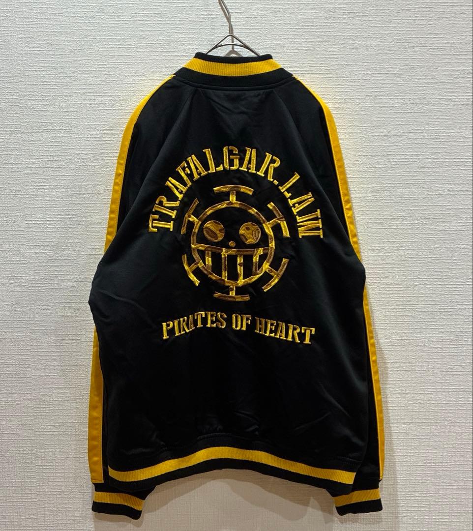 ONE PIECE スカジャン／トラファルガー•ロー 刺繍 美品