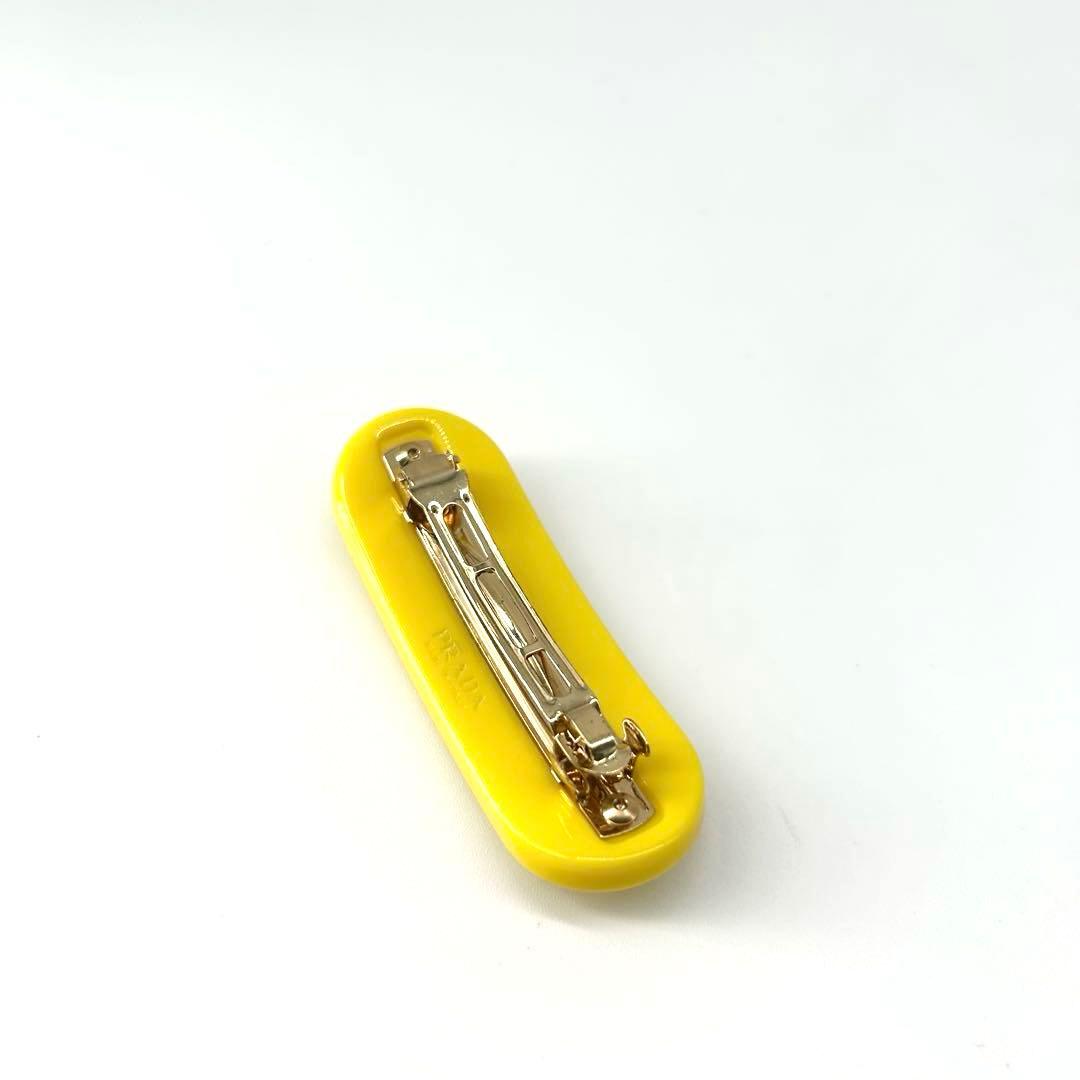 未使用✨PRADA プレックス ヘアバレッタ ラインストーン ビジュー クリップ