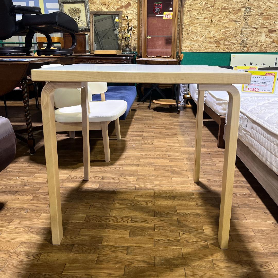 artek アルテック テーブル 81C ホワイトラミネート 極美品 戸塚店