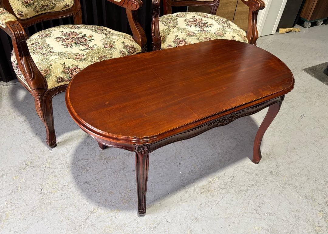 アンティーク 猫脚センターテーブル、ローテーブル ヴィンテージUsed