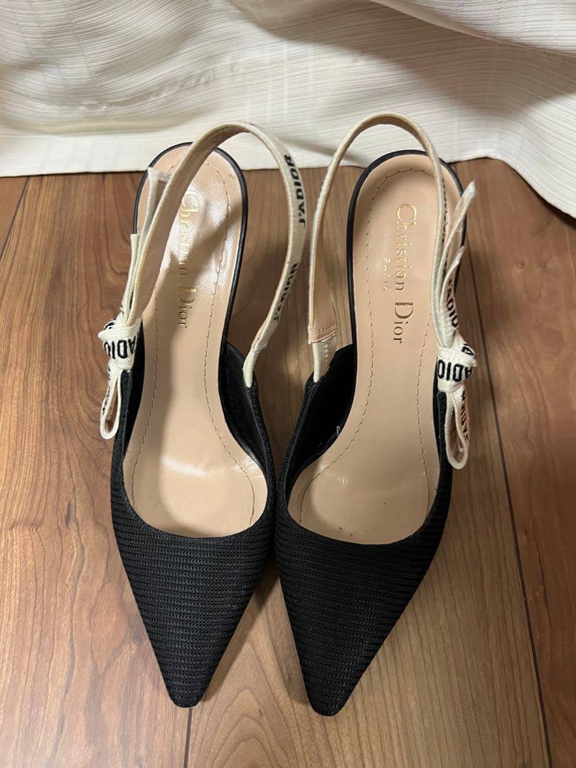 値下げ　美品　ディオール　J'ADIOR パンプス ポインテッドトゥ ハイヒール