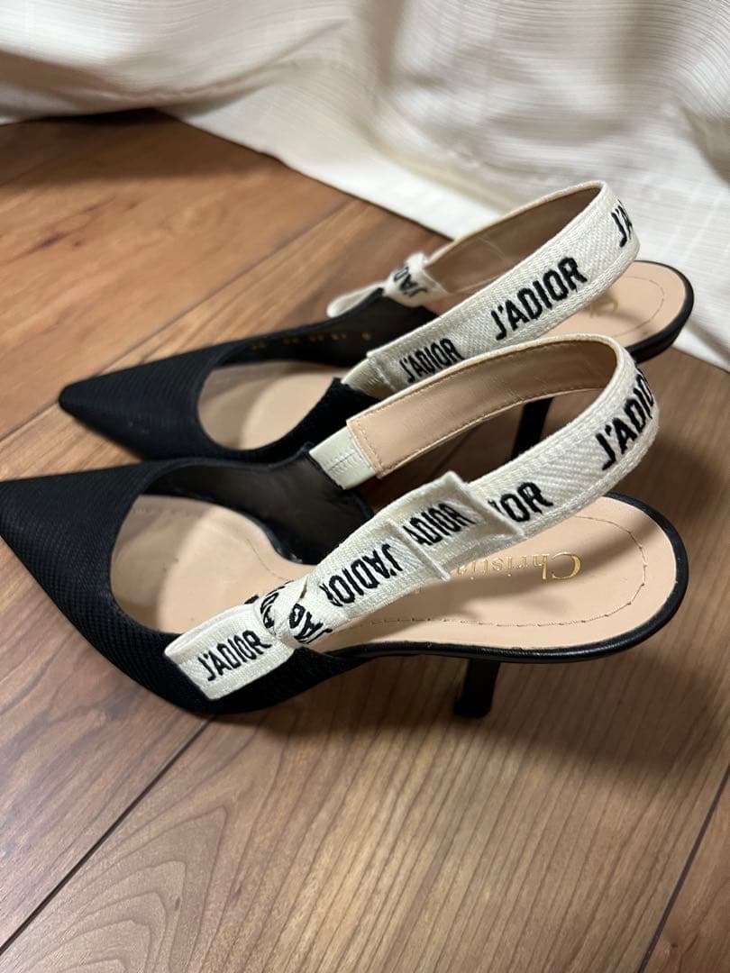 値下げ　美品　ディオール　J'ADIOR パンプス ポインテッドトゥ ハイヒール