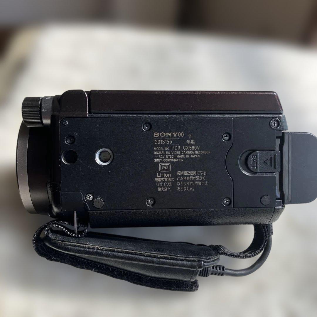 SONY HDR-CX560V 本体他 ハンディカム12. 3メガピクセル