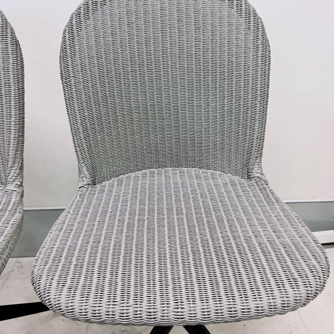 送料無料　ヴィンセントシェパード　ヤンスイベルチェア　2脚セット　2 N1480