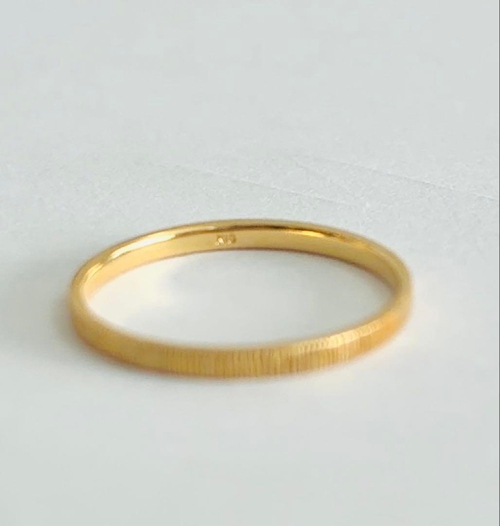 Avaron k18 Tree Ring / Slender リング　10号