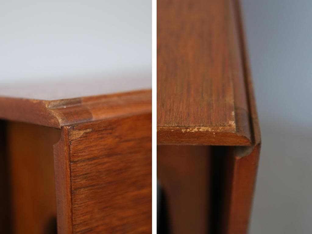 英国アンティークチーク材ゲートレッグテーブル/バタフライダイニング机92-222