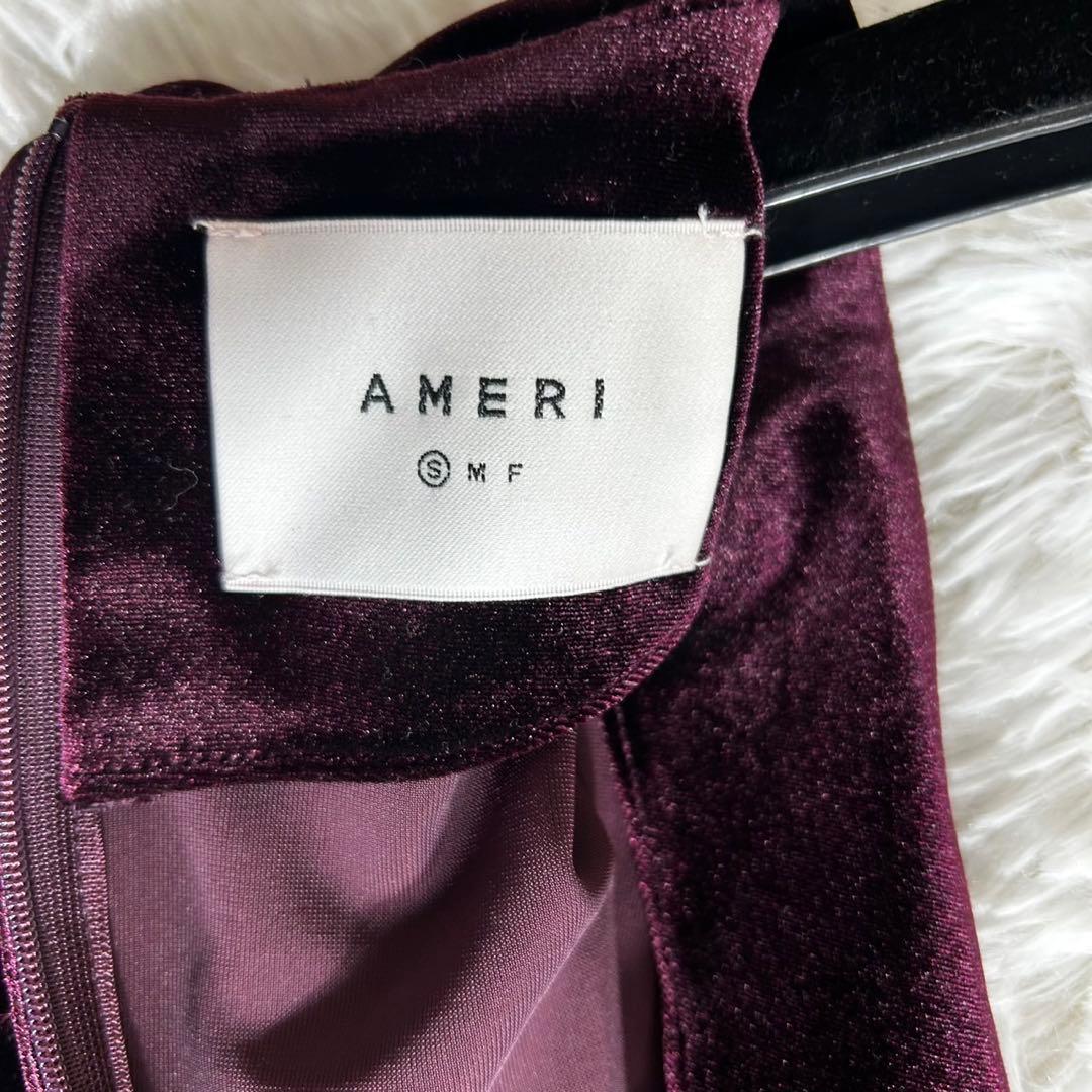 極美品✨Ameri VELOUR ELEGANT ROMPERS S