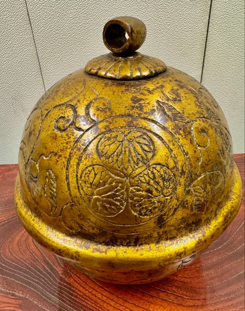 仏教美術 東照宮 大鈴 徳川家家紋 三つ葉葵紋