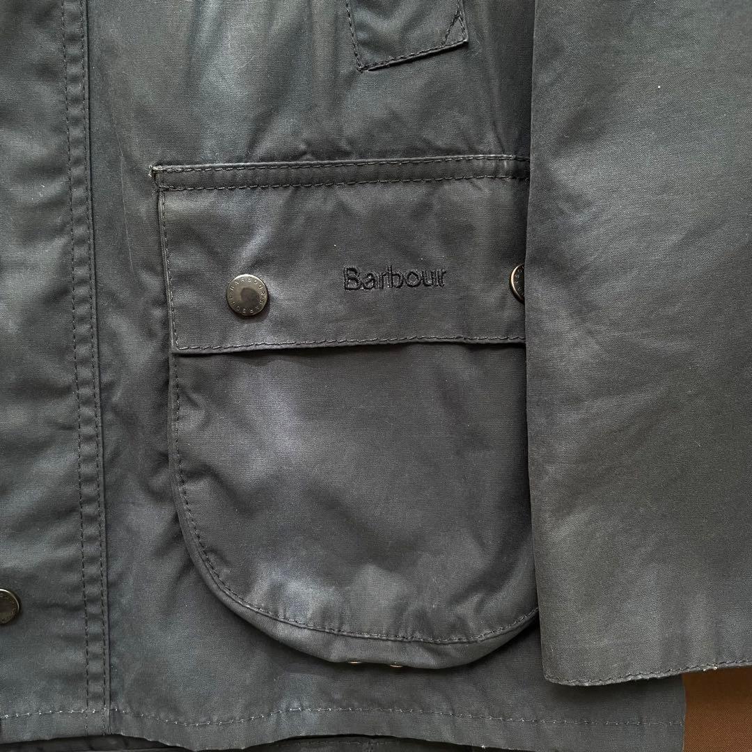 K*O様 Barbour　キッズ　バブアー　ノンオイル　ネイビー　ブラック　XL