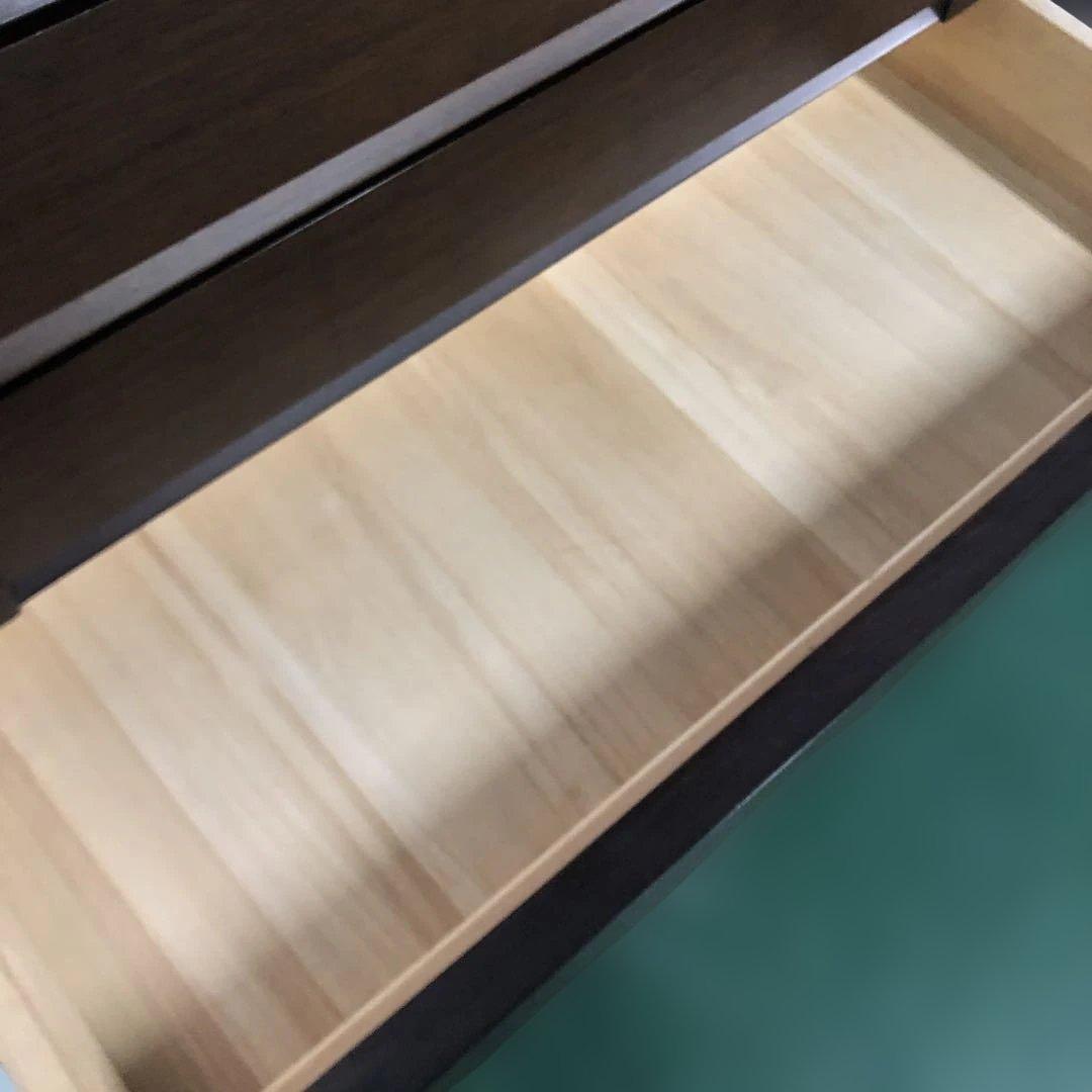 府中家具 チェスト 8段 天然木 タンス ウレタン樹脂塗装