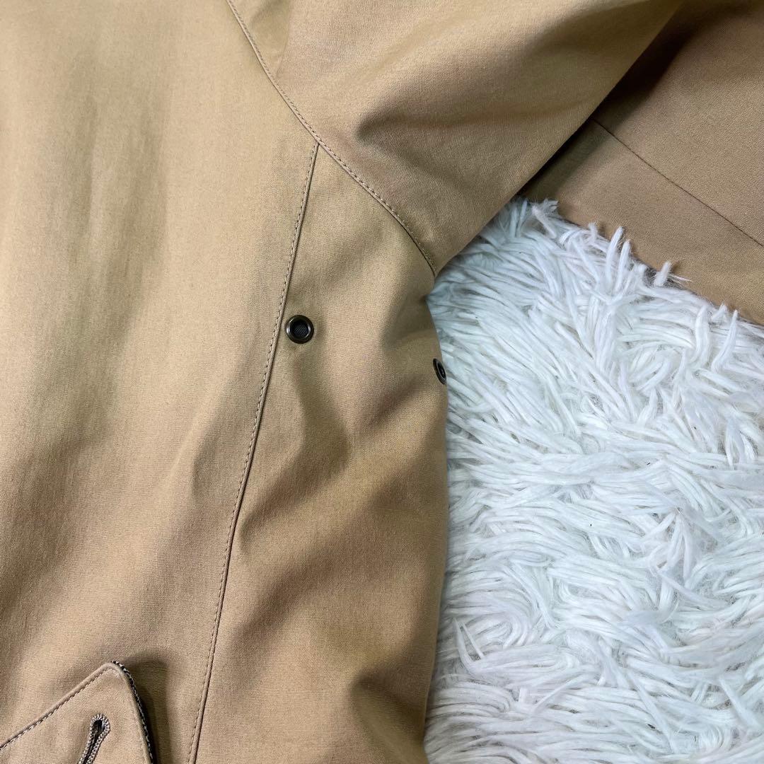 人気✨バラクータ　インナー付きステンカラーコート　ベージュ　M 2way