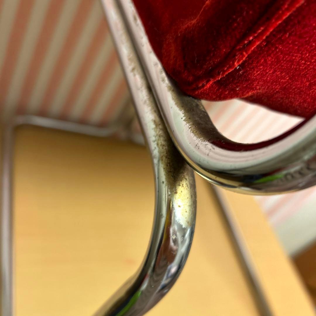 レトロ 喫茶店 ゲームセンター チェア ベロア調 椅子 【送料込】