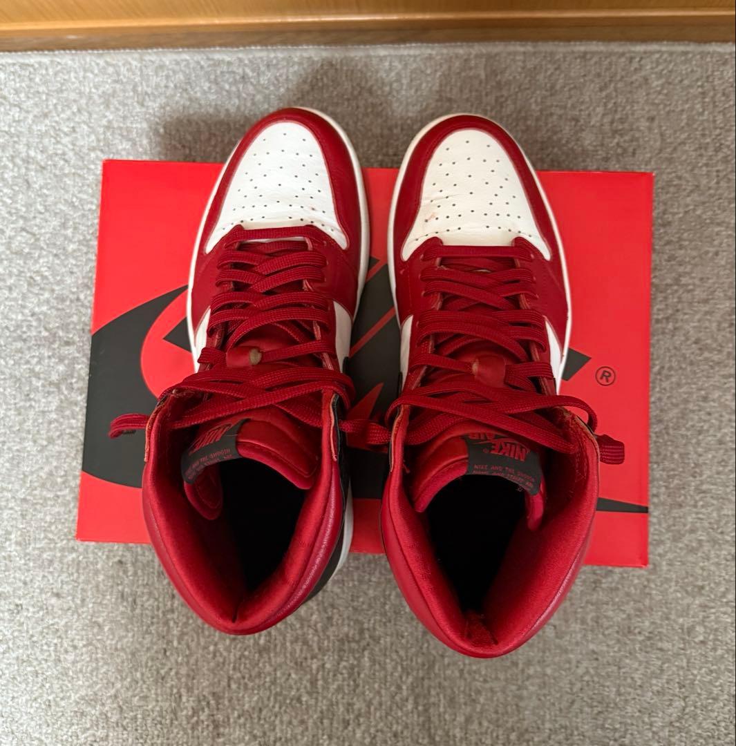 靴 Nike Air Jordan 1 High\"Satin Red\" 28.5cm