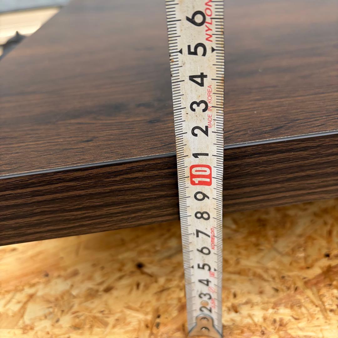 【無段階高さ調節・ローテーブル・ダイニングテーブル・キャスター付き】