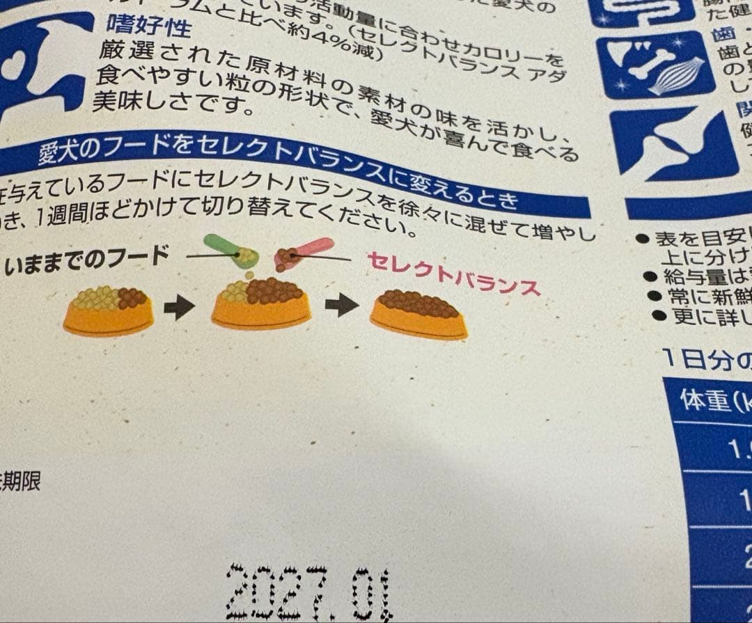 セレクトバランス　エイジングケア　ラム3kg×2袋　7歳以上用