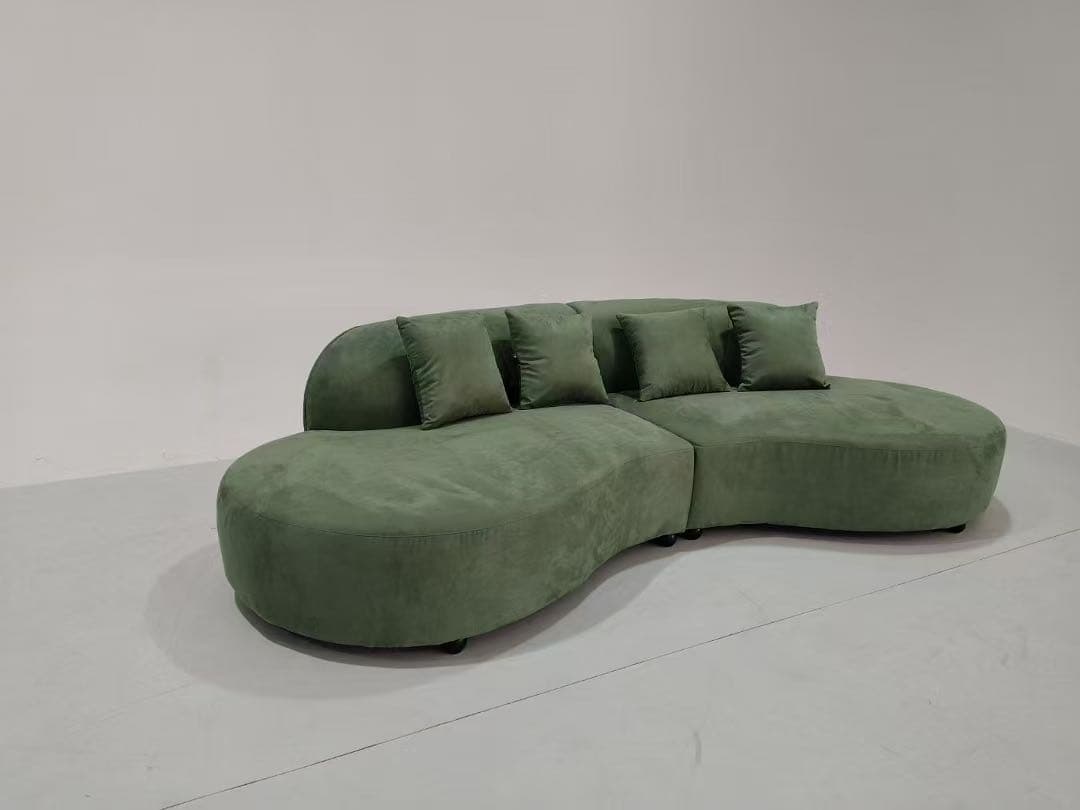 モダンカーブソファ　2人掛け・3人掛け