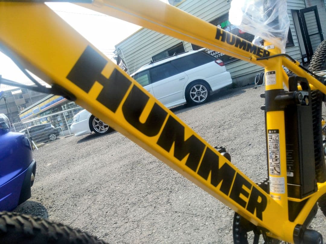 ☆HOWL様☆HUMMER 電動アシスト自転車 メーカー１年保証☆黄466