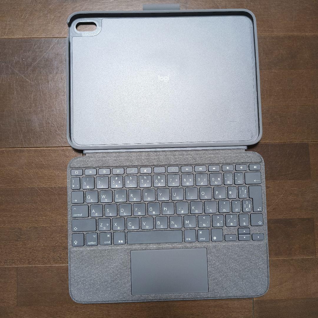 ロジクール iPad A16 第10世代 iK1059GRA キーボード　ケース