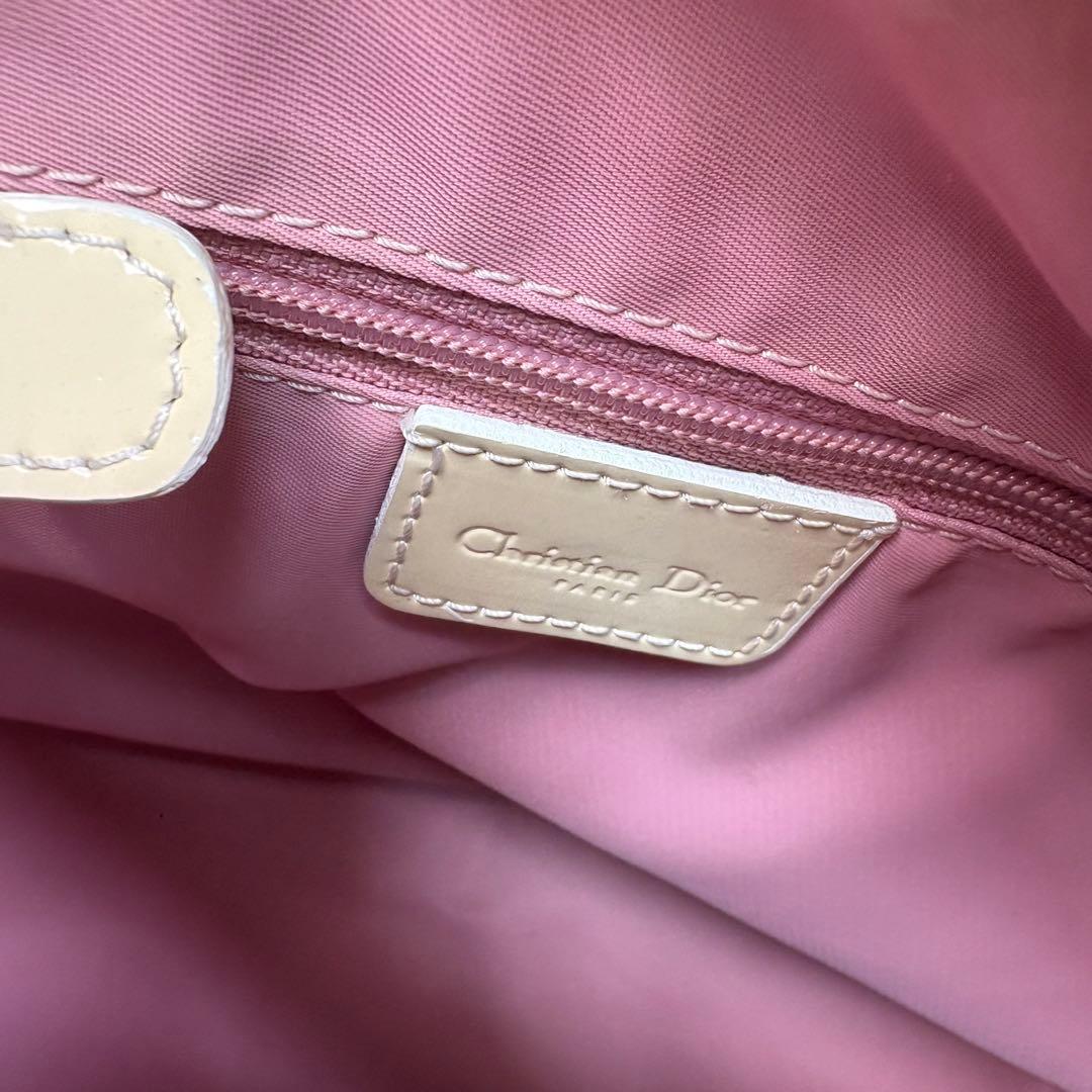 Dior トロッター　ミニボストン　pvcレザー 鍵カデナ付き