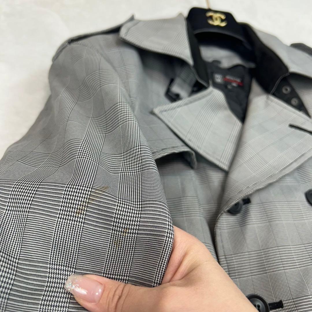 J289 XL ミッシェルクラン トレンチコート グレー メンズ