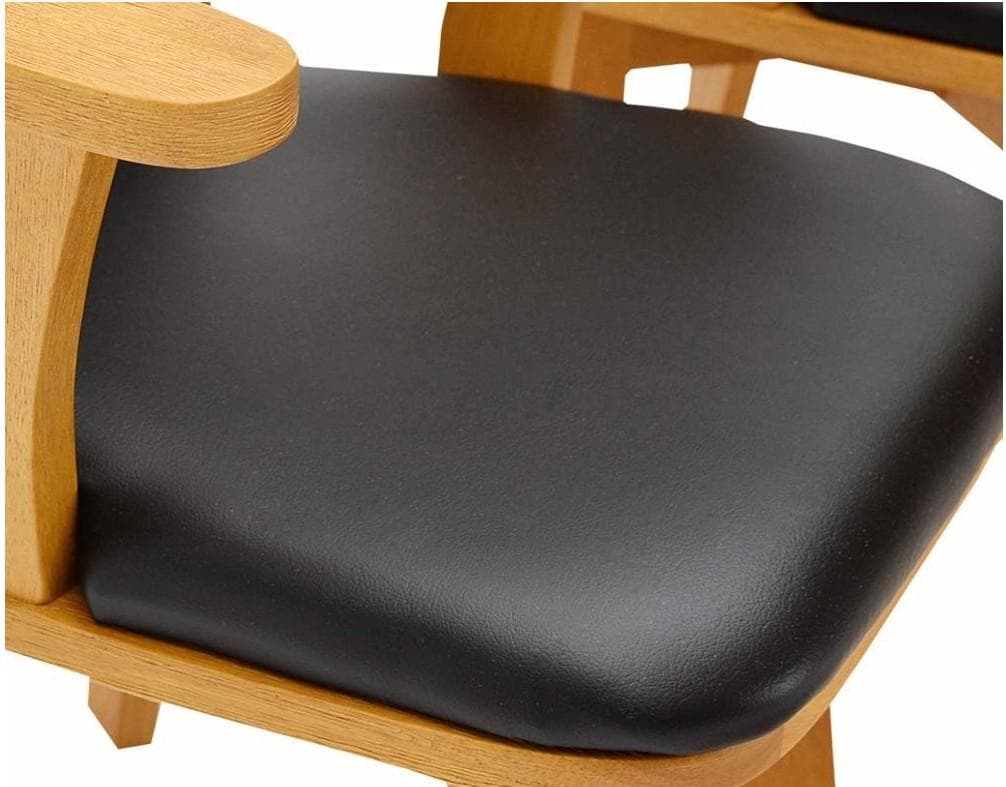 CD DC CB　8脚　ダイニングチェア　アームチェア肘付　ナチュラル＊ブラック