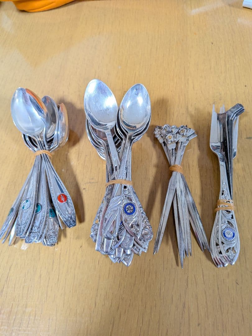 銀製品　カトラリー　709g