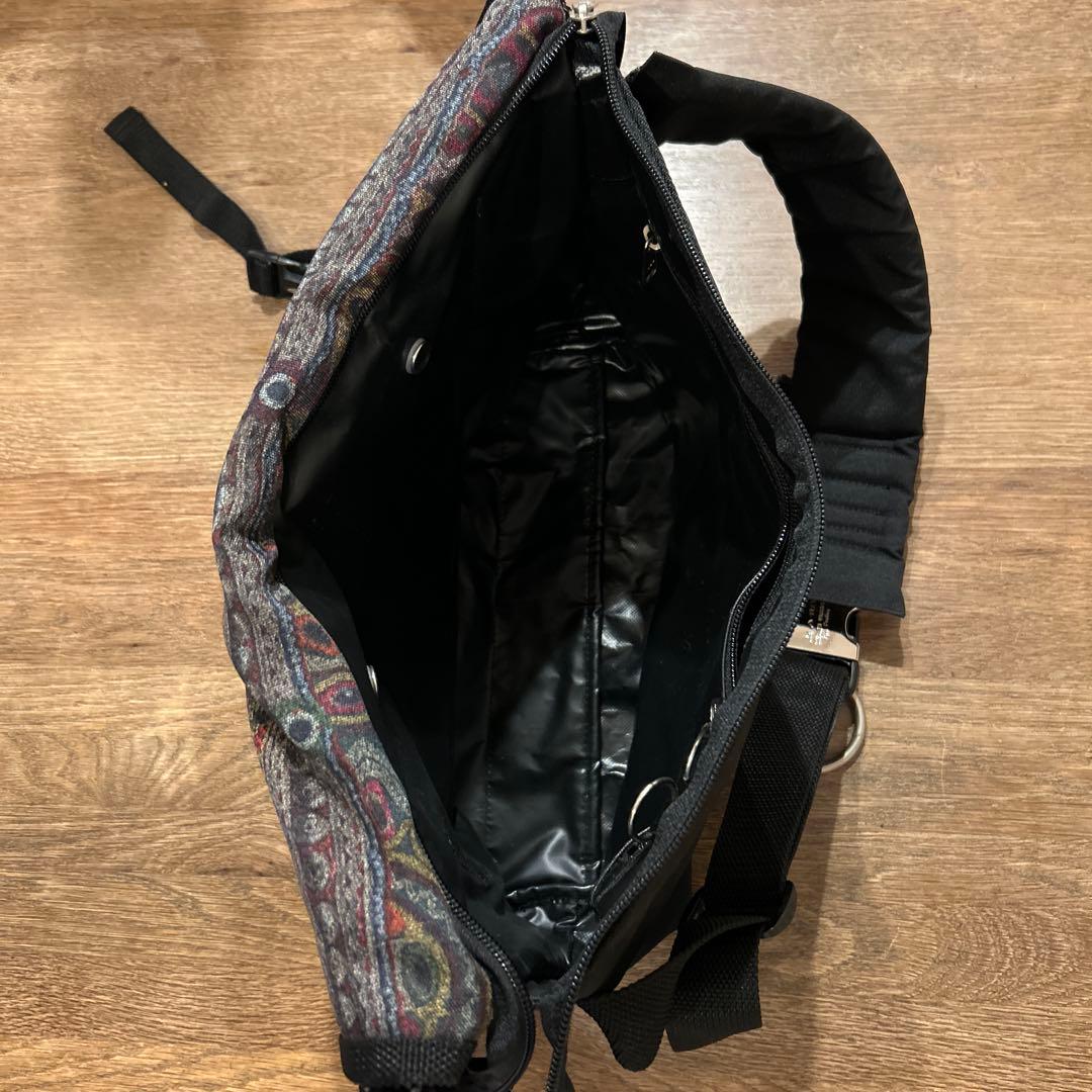 刺繍フリンジ　転写　メッセンジャーバッグ　アンダーカバー