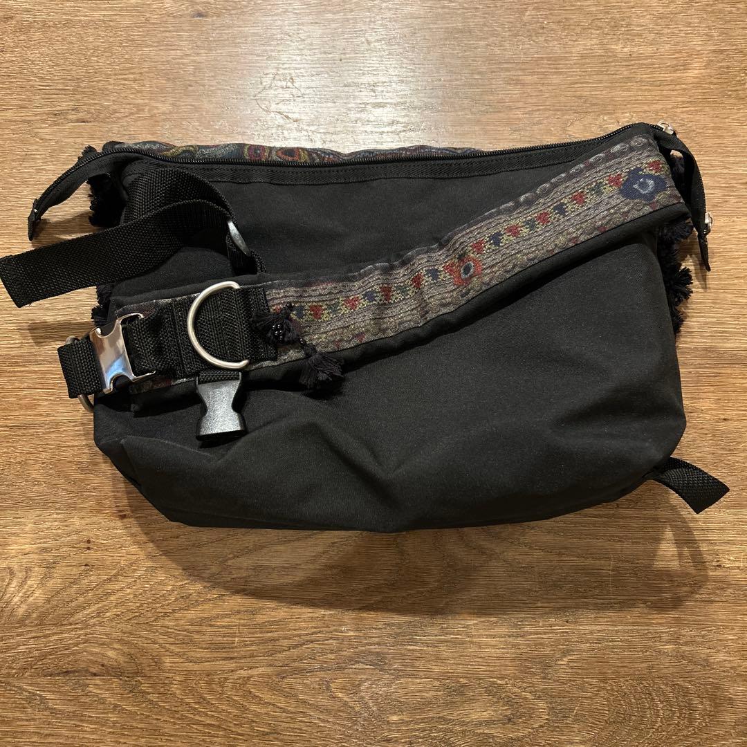 刺繍フリンジ　転写　メッセンジャーバッグ　アンダーカバー
