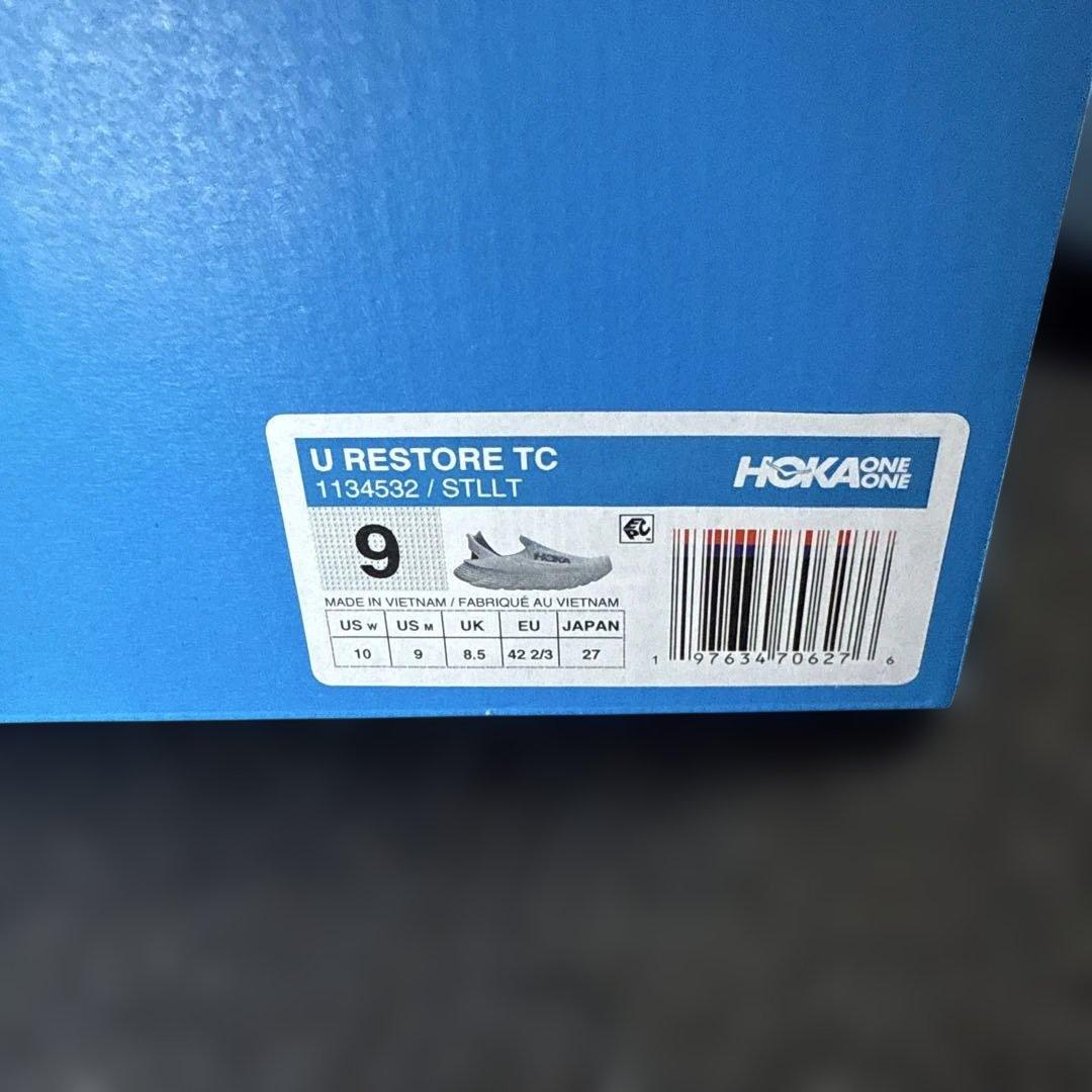 ホカオネオネ　リストア TC サイズ9 27cm