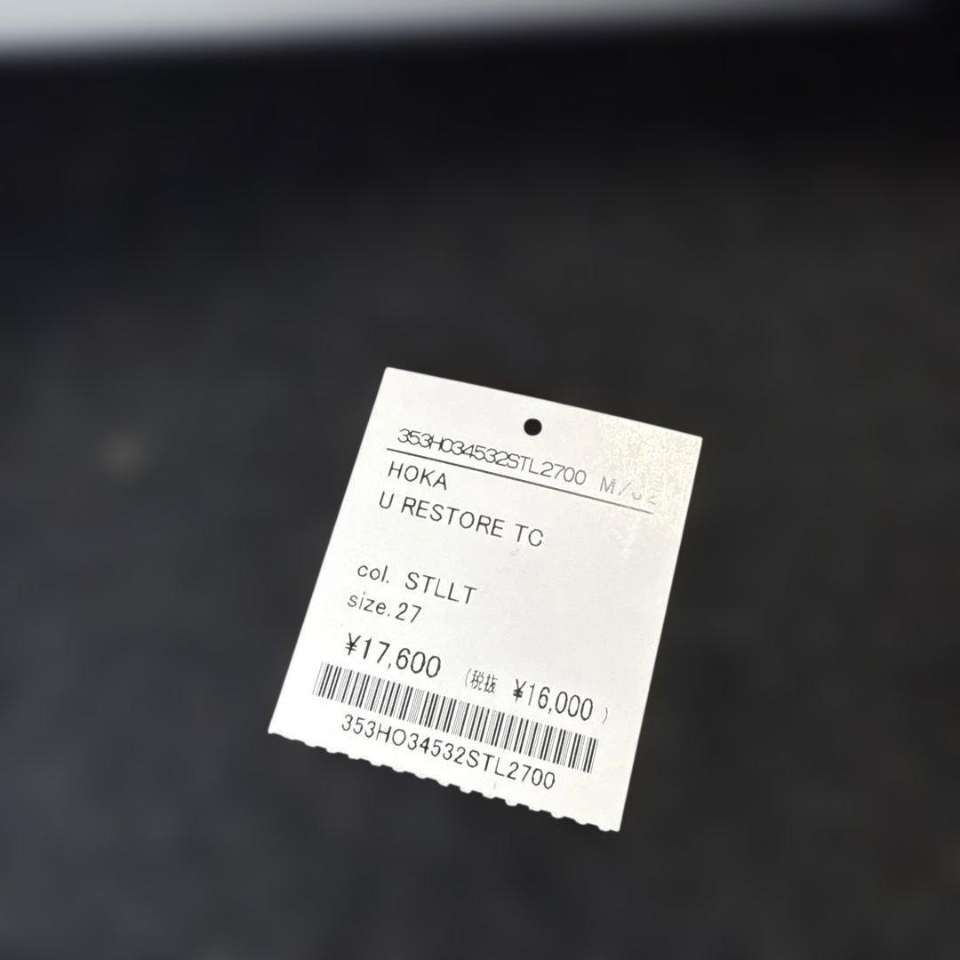ホカオネオネ　リストア TC サイズ9 27cm